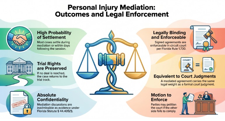 What Happens If Personal Injury Mediation Does Not Produce a Settlement?
